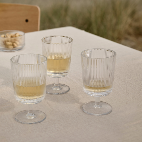 Crinkle 6.1oz Wine Glass (Set of 4)