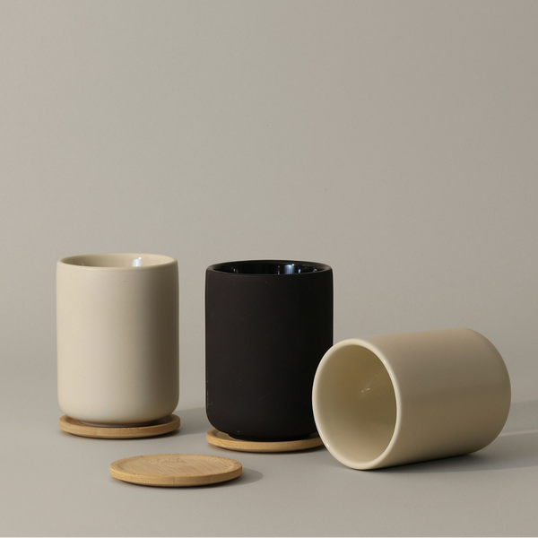 Nordic Matte Sand Mug w/ Coaster