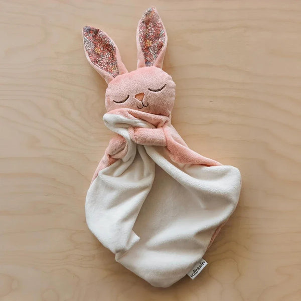 Daisy Baby Bunny Blanket - Floral Pink