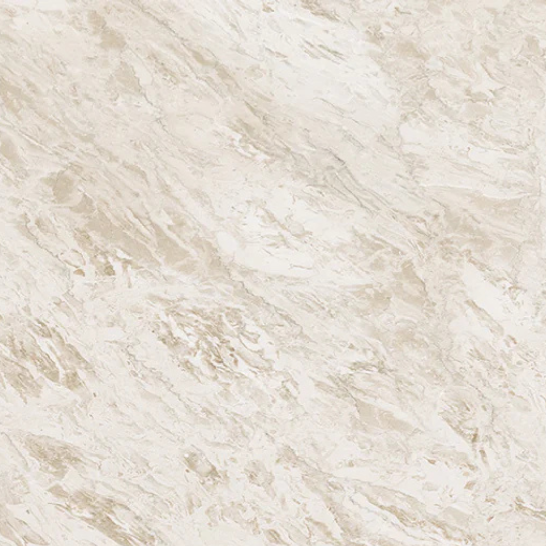 Strata 71" Rectangle Marble Top Kitchen Island - Taupe