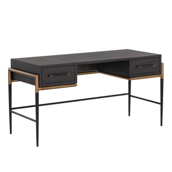 Prestige Espresso Acacia Desk