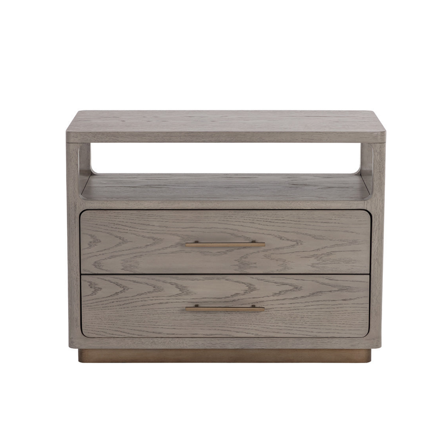 Expo Oak Nightstand - Greige