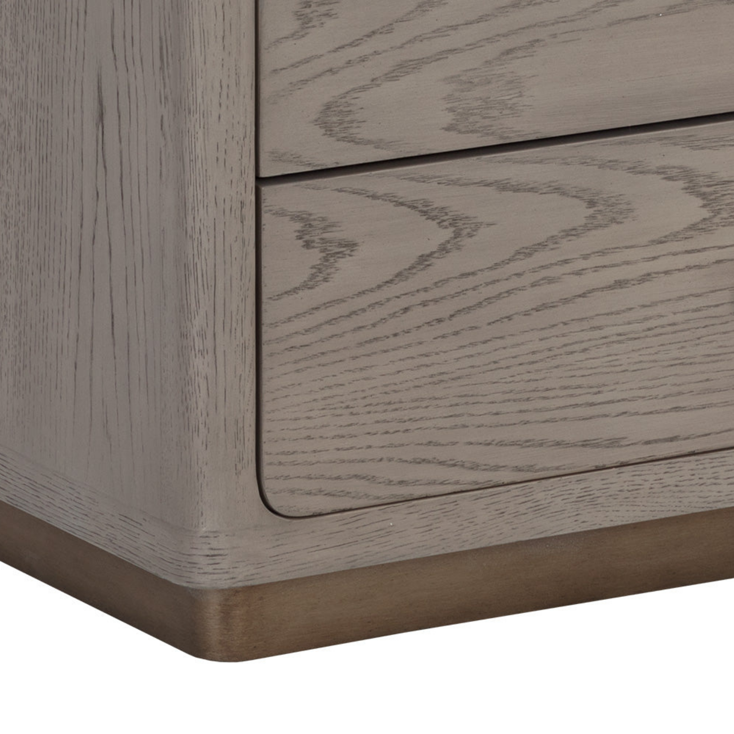 Expo Oak Nightstand - Greige