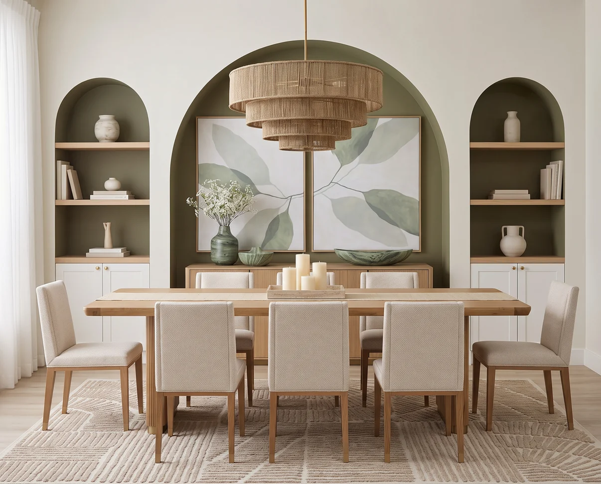Kellie 96" Rectangular Rustic Oak Dining Table