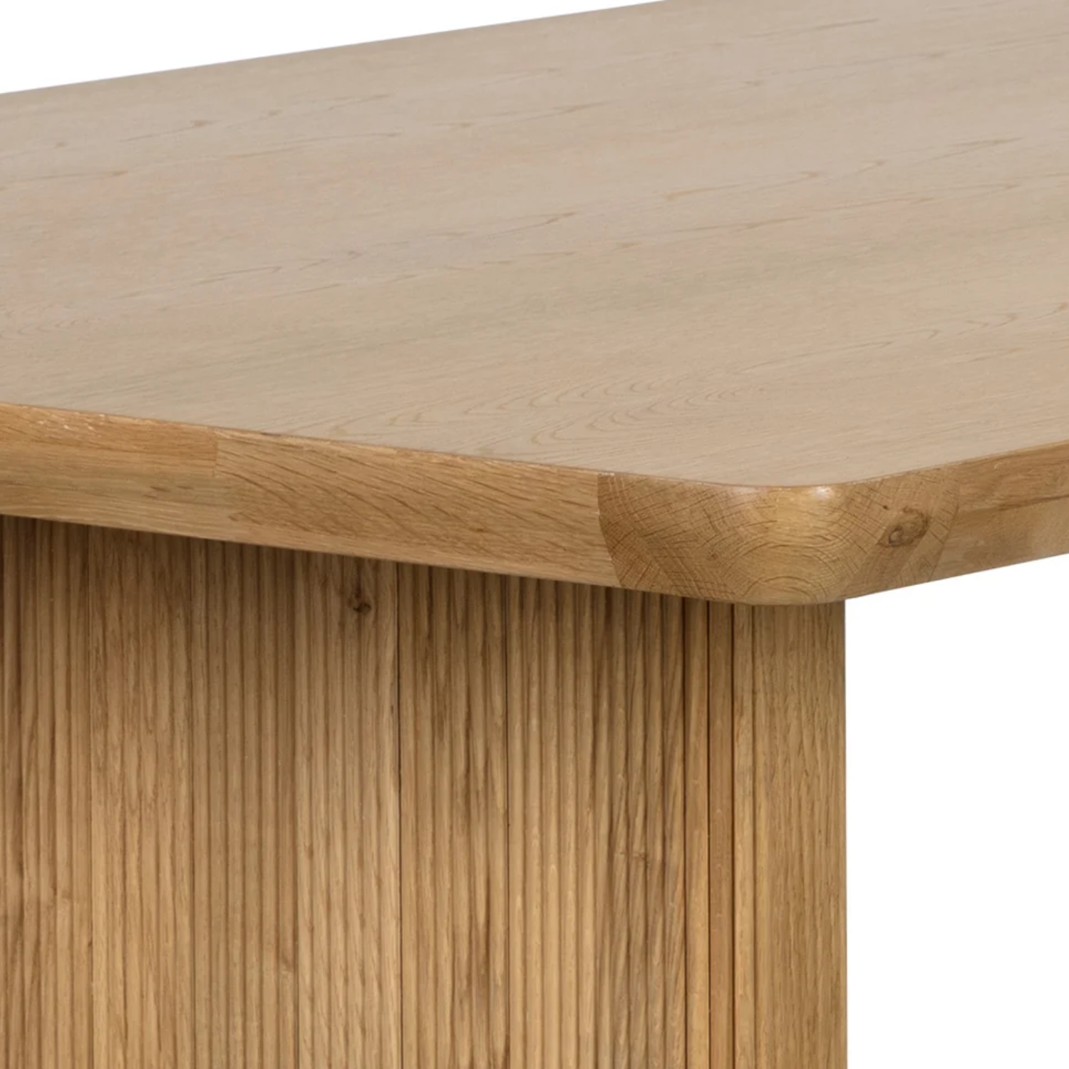 Kellie 96" Rectangular Rustic Oak Dining Table