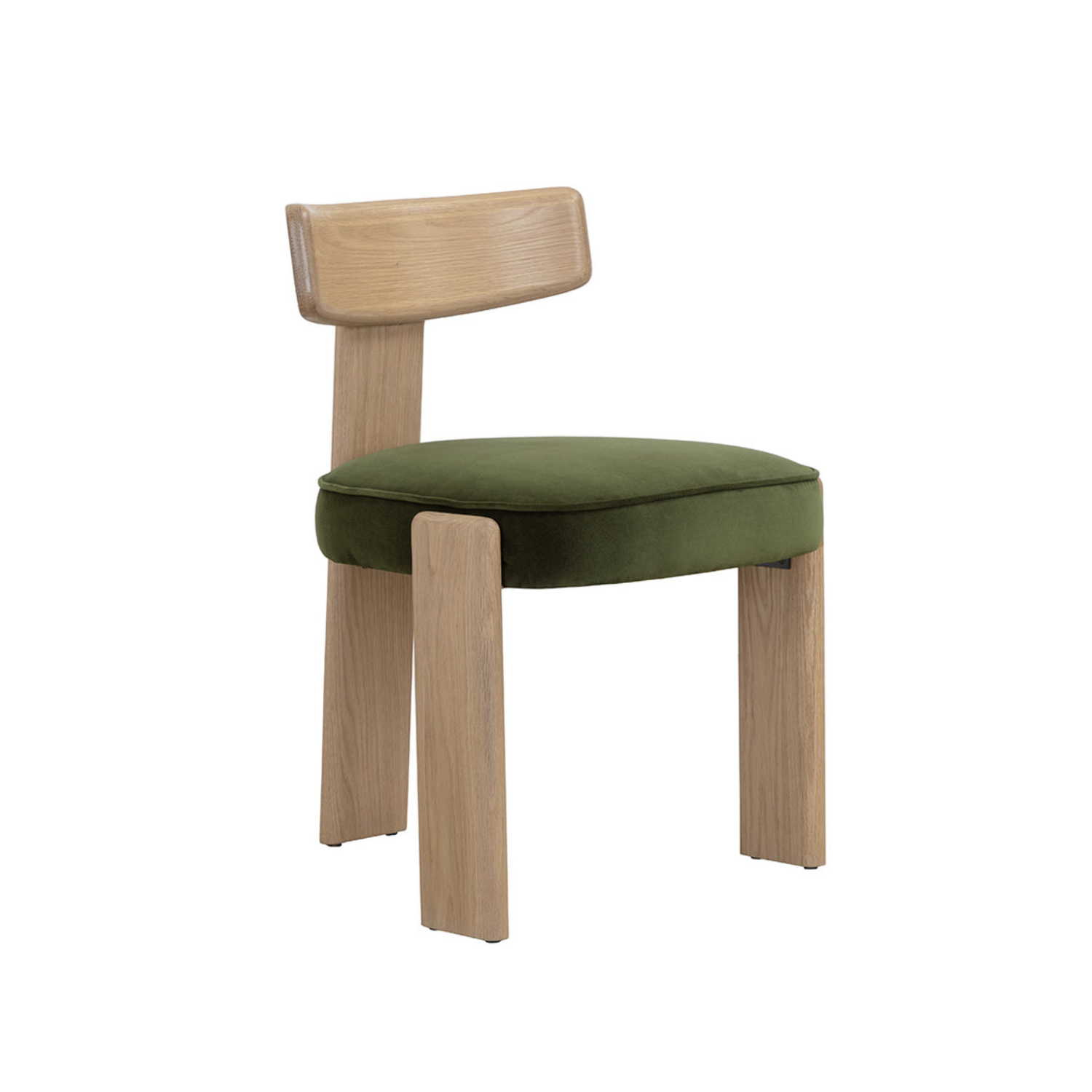 Soren Wood Dining Chair - Rustic Oak