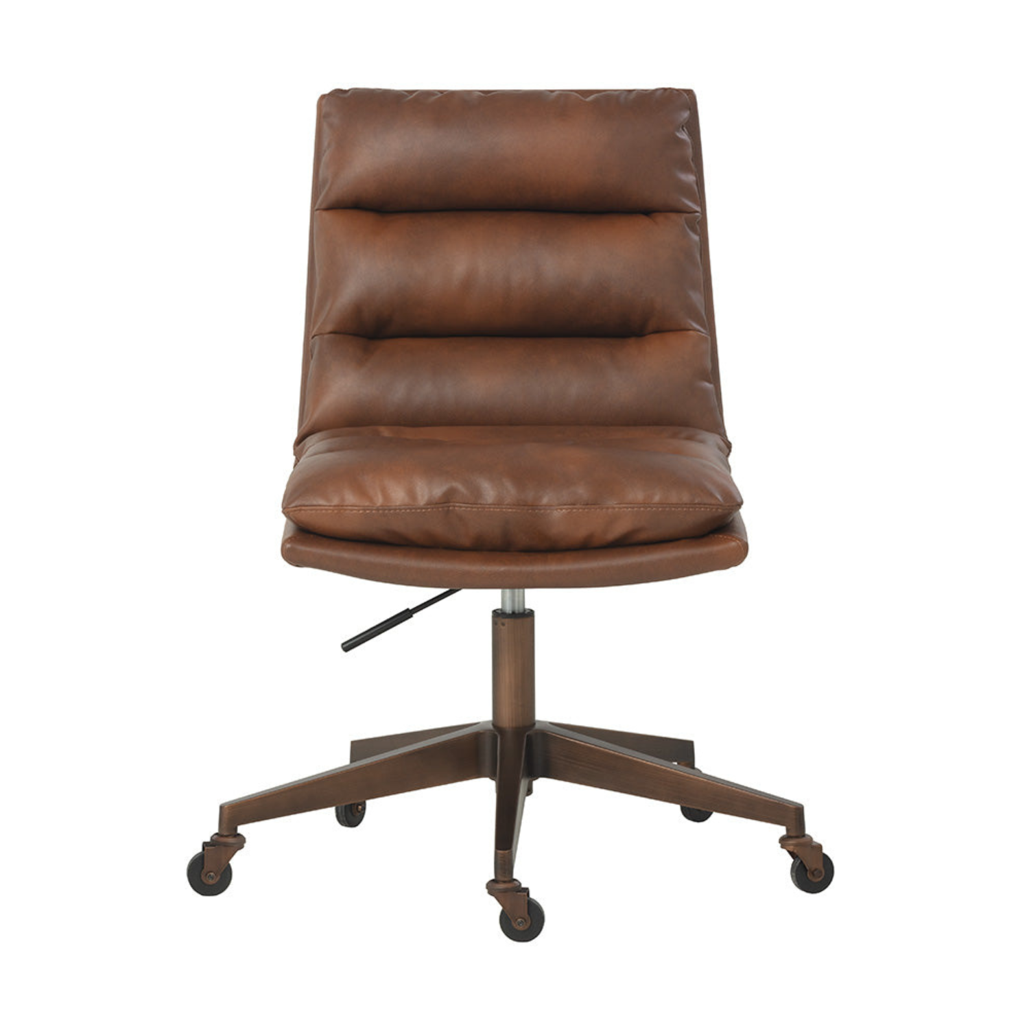 Bravo Padded Office Chair - Cognac
