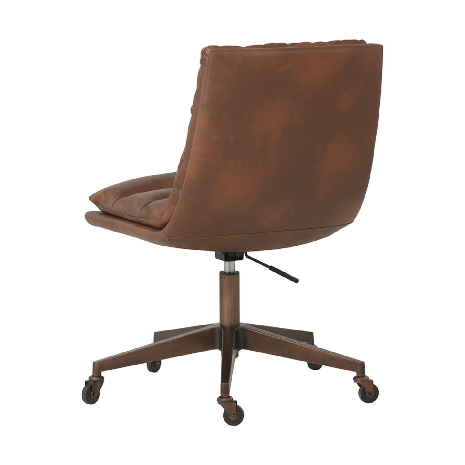 Bravo Padded Office Chair - Cognac