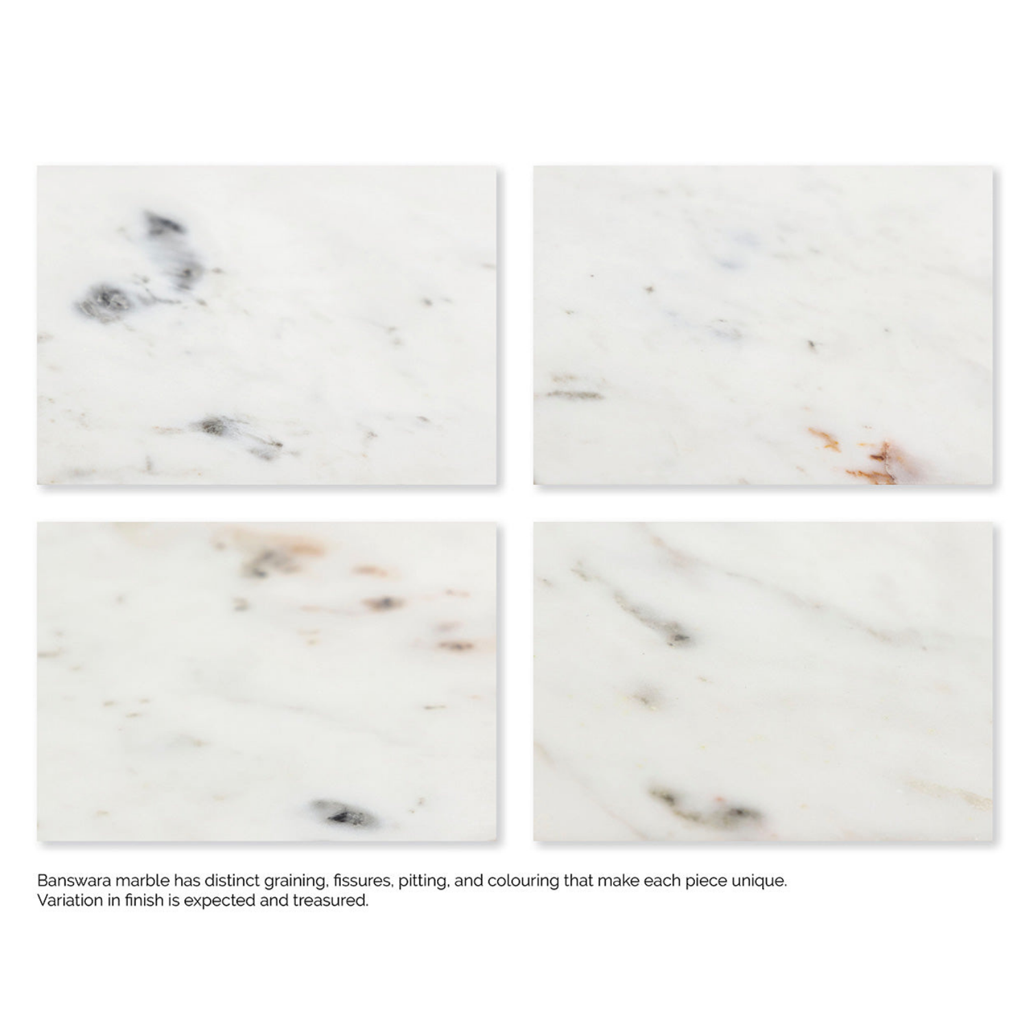 Twin Peaks Bronze Marble Nesting Tables (Set of 2)