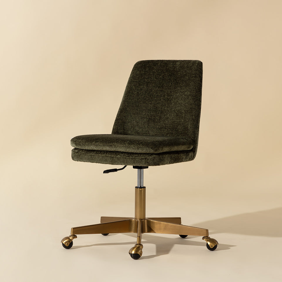 Glamour Office Chair -  Bergen Olive