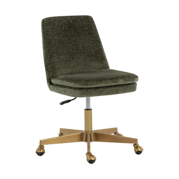 Glamour Office Chair -  Bergen Olive