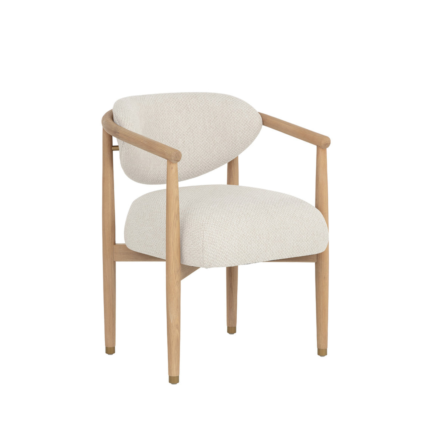 Niva Wood Dining Chair - Light Oak
