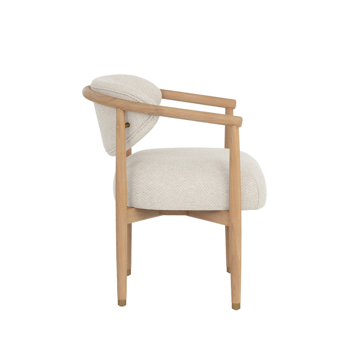 Niva Wood Dining Chair - Light Oak