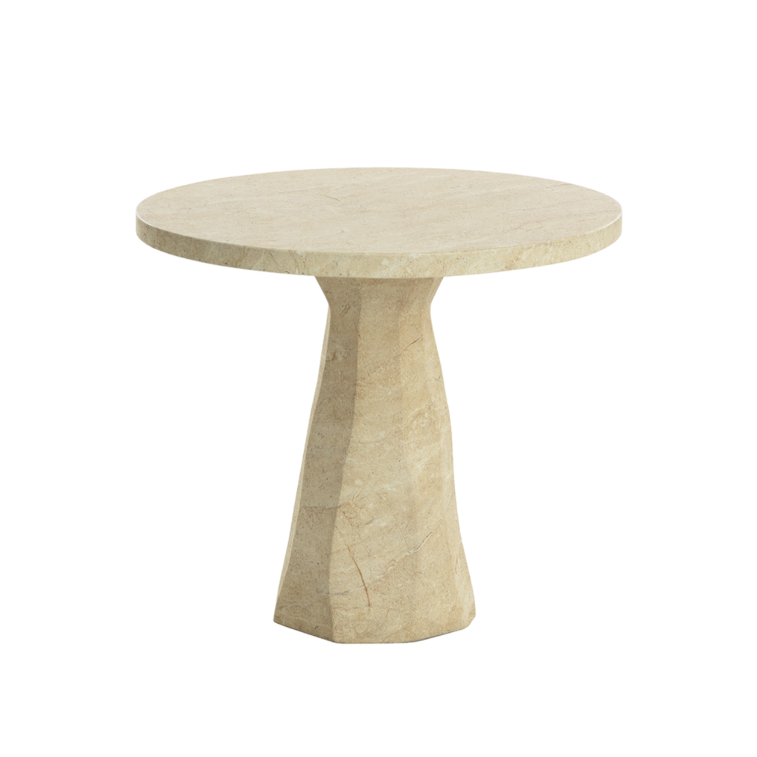 Tuque Bistro Table - Travertine