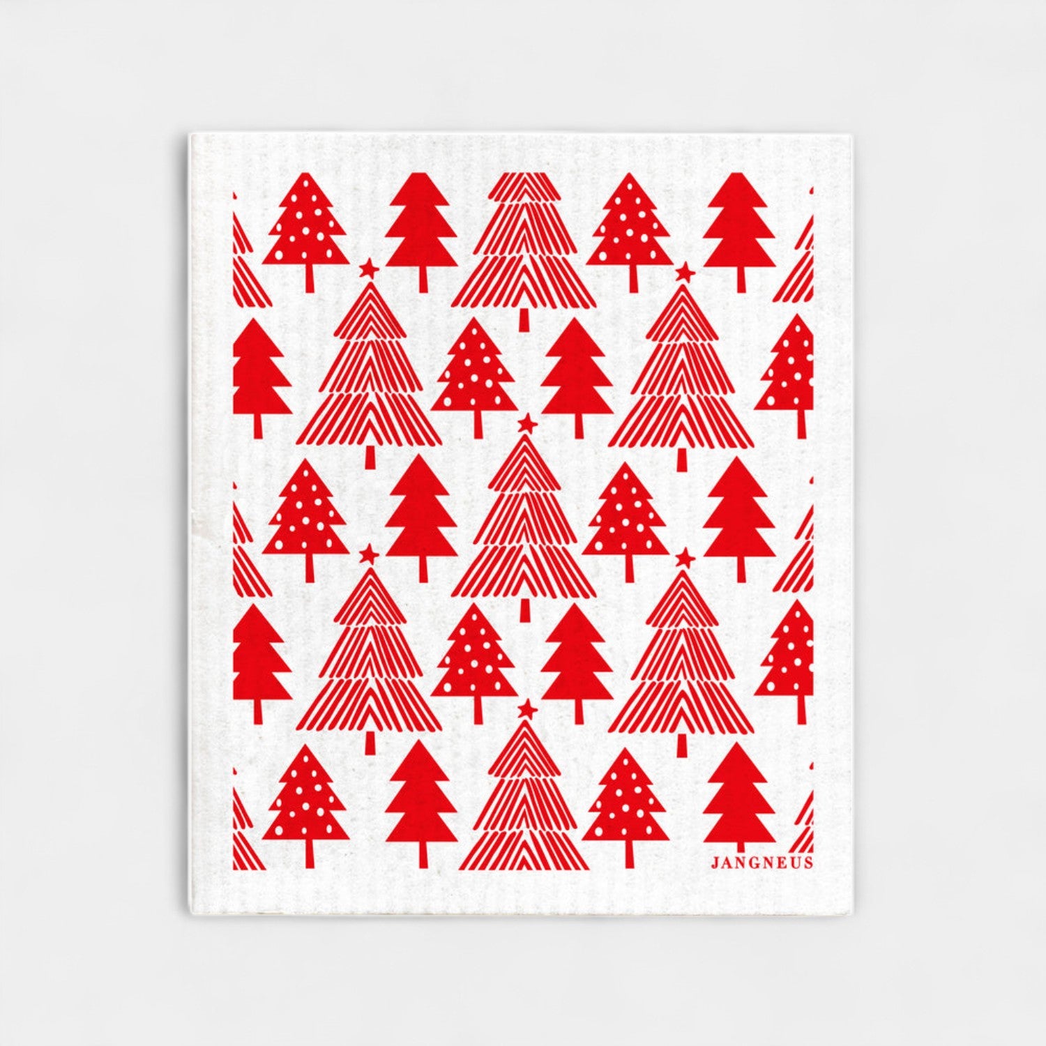 Festive Forest Swedish Dishcloth