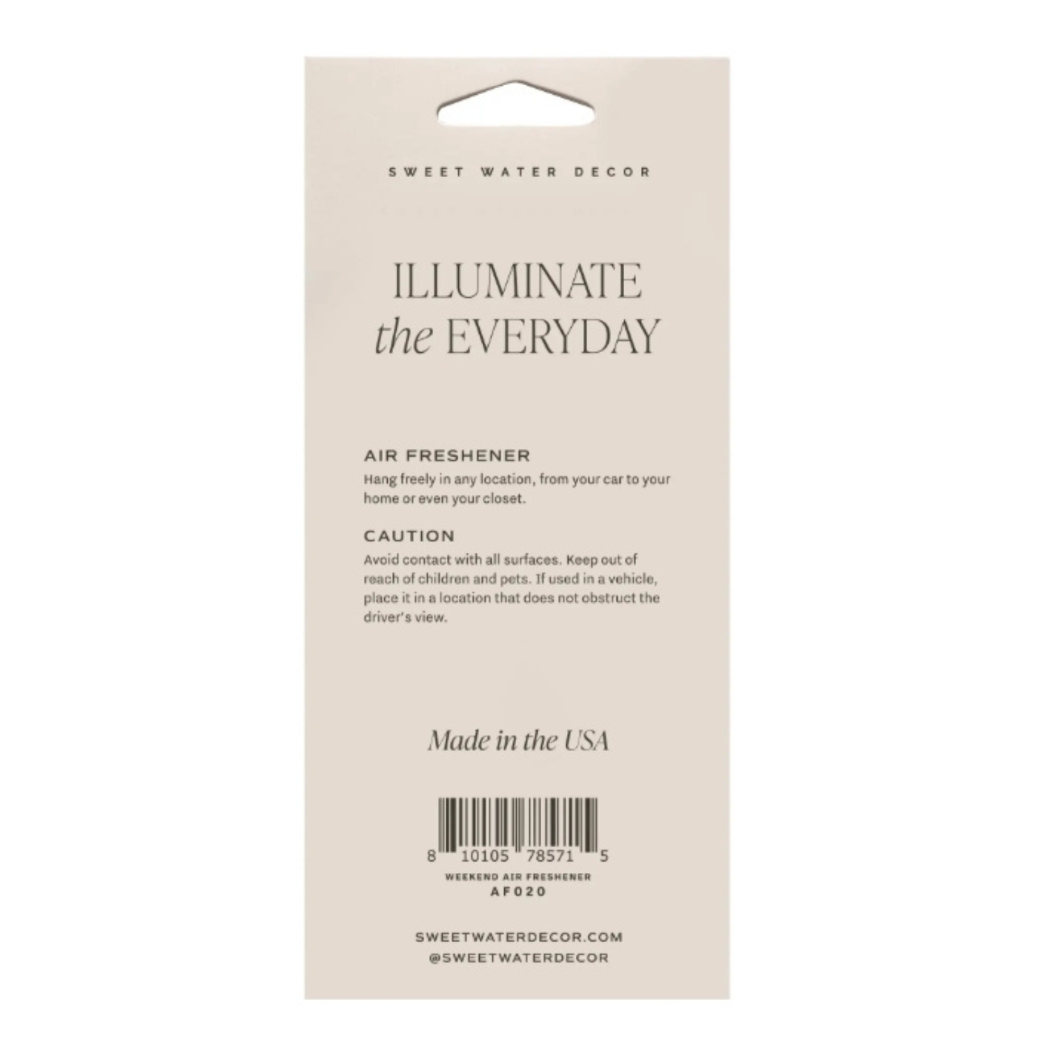 Hanging Air Freshener