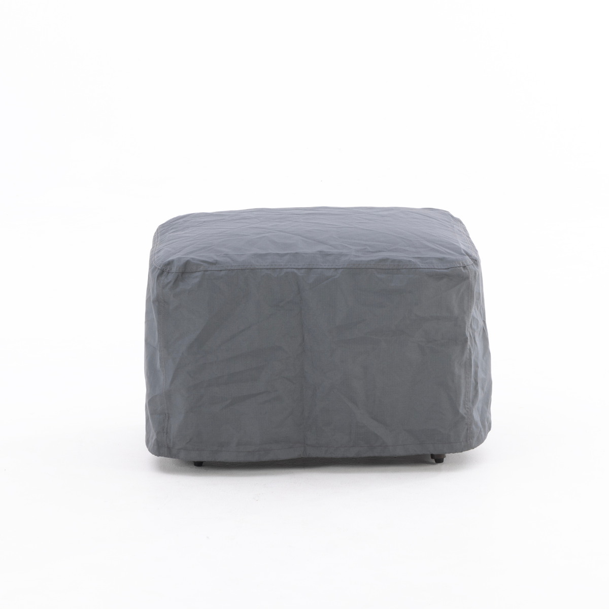 Cypress Teak Ottoman - Natural Oatmeal