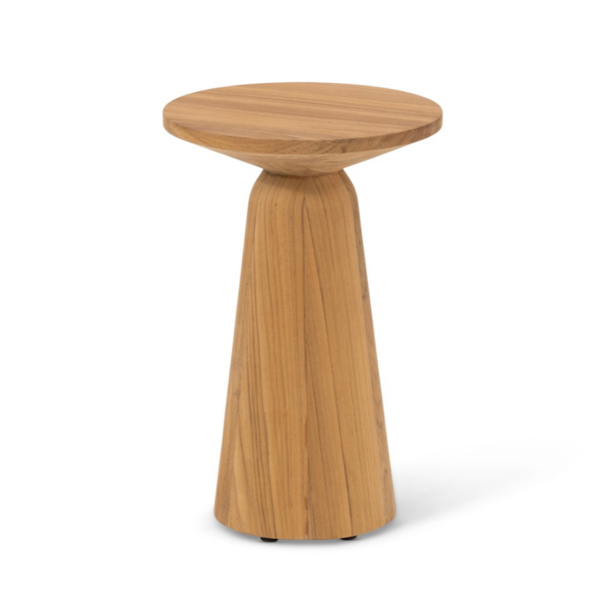 Bowen Teak 12" Round Side Tables