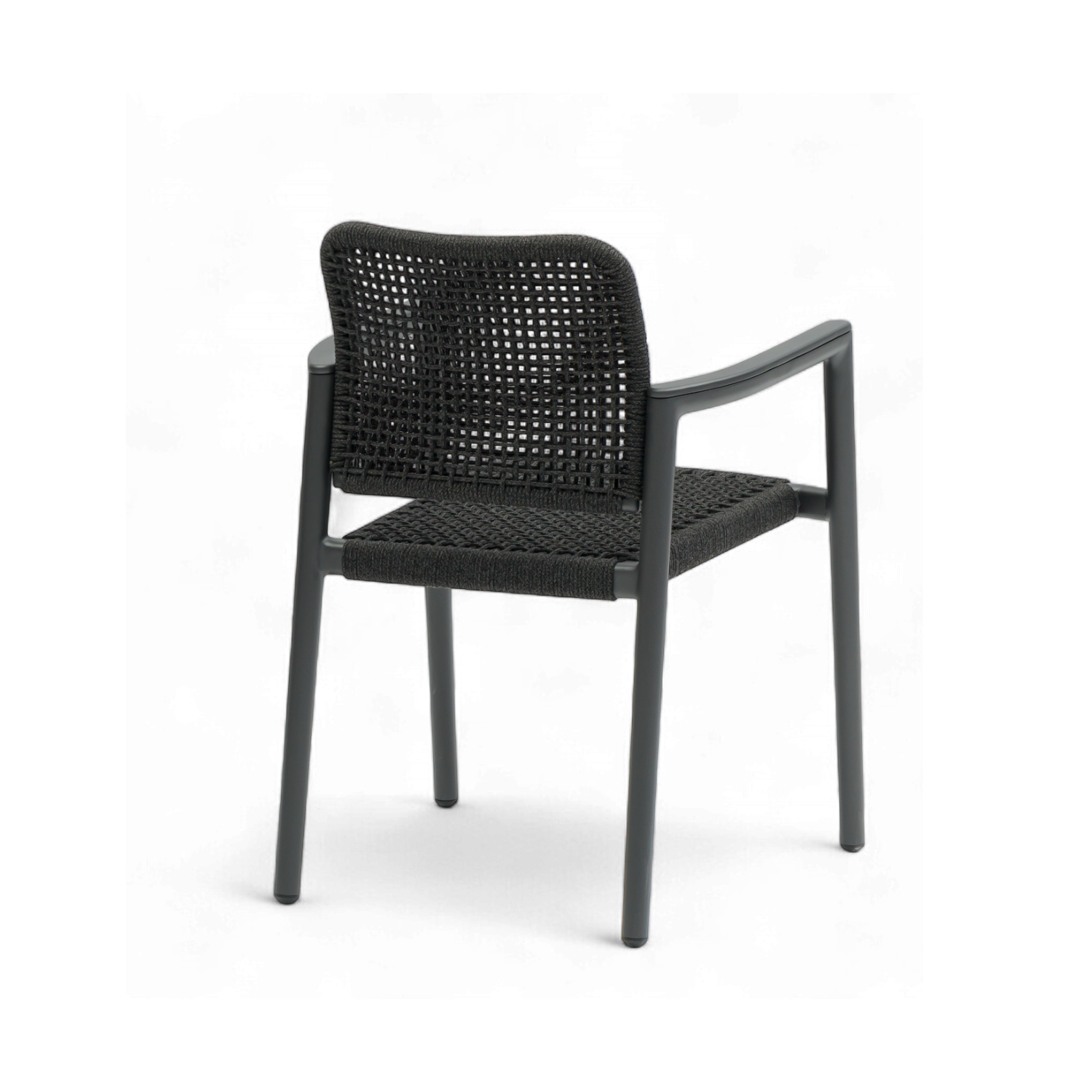 Simcoe Ceramic Outdoor 98/122" Dining Set - Charcoal
