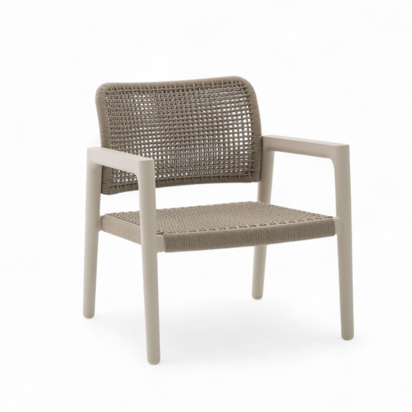 Simcoe Rope Lounge Chair - Beige