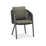 Alta II Charcoal Dining Arm Chair