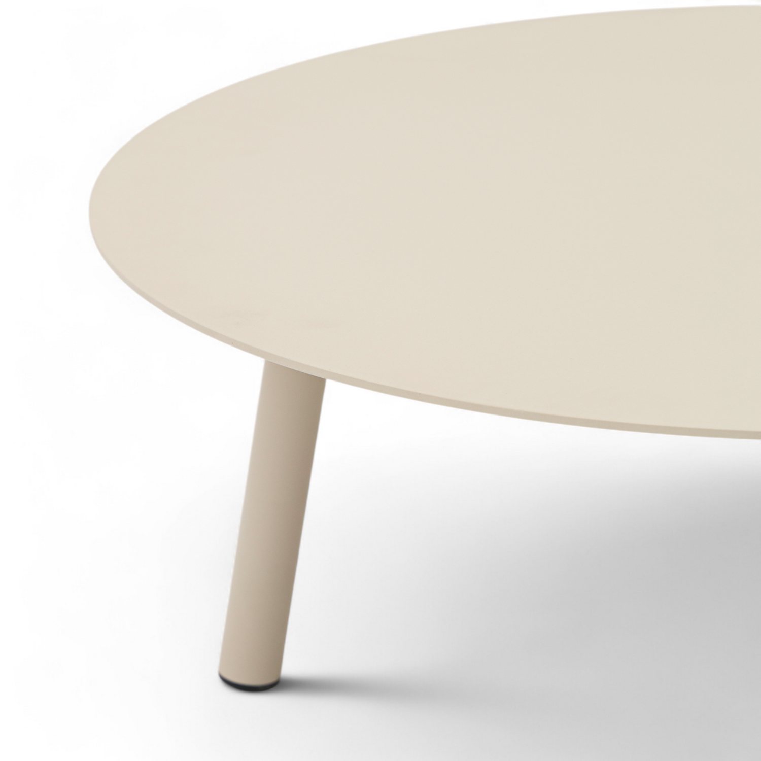 Triton Round Coffee Tables - Beige