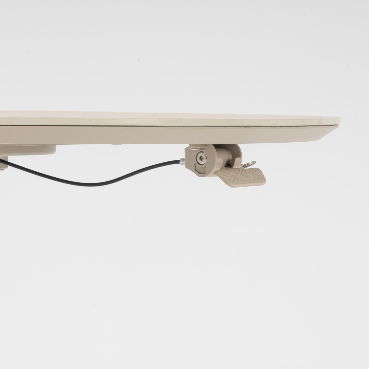 Granby Adjustable Ceramic Bistro Dining/Bar Table - Beige Travertine