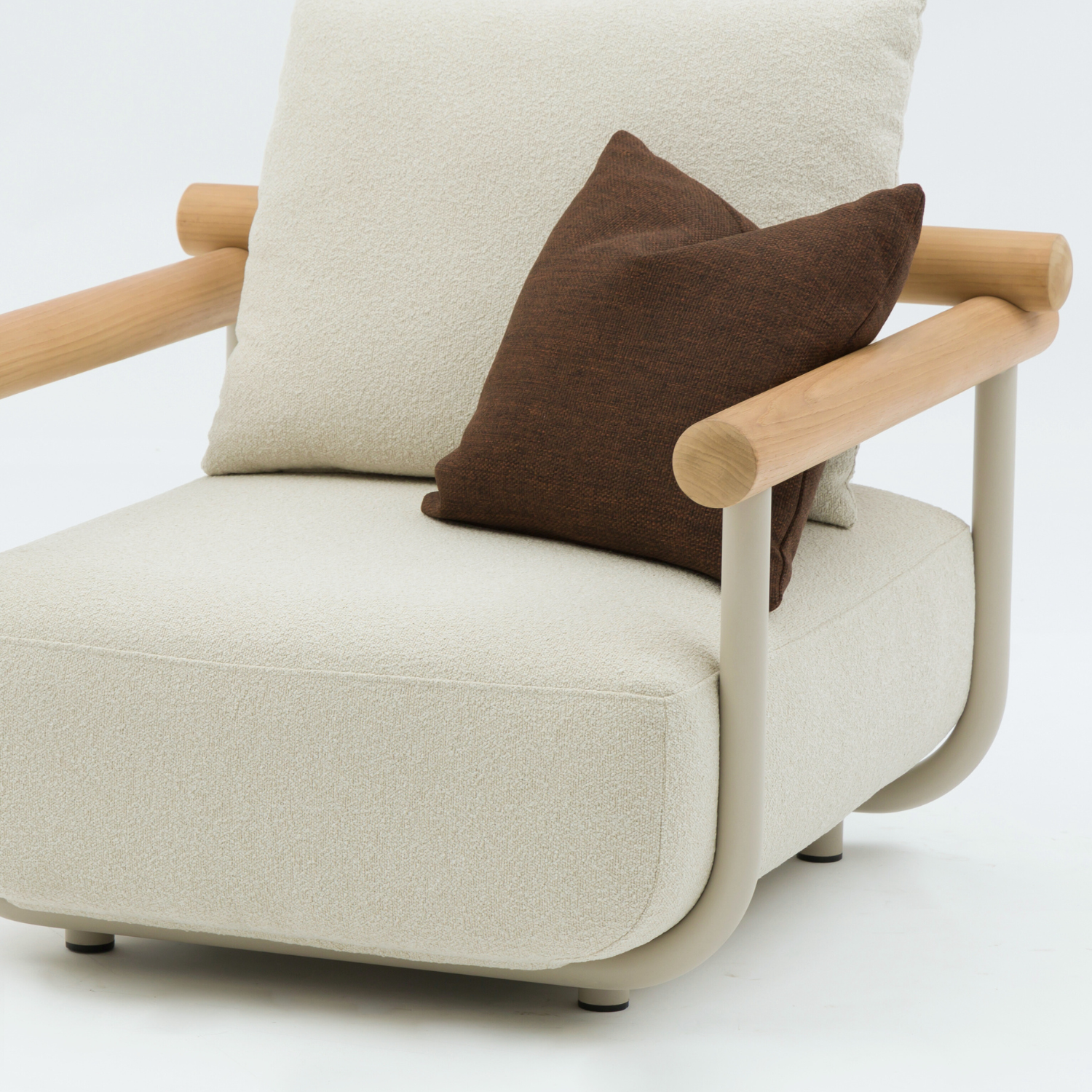 Plume Lounge Chair - Beige