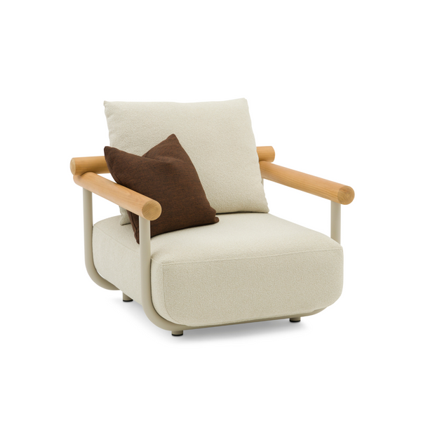 Plume Lounge Chair - Beige
