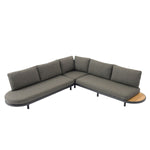 Bondi Charcoal 5-Seat L-Shape Sectional