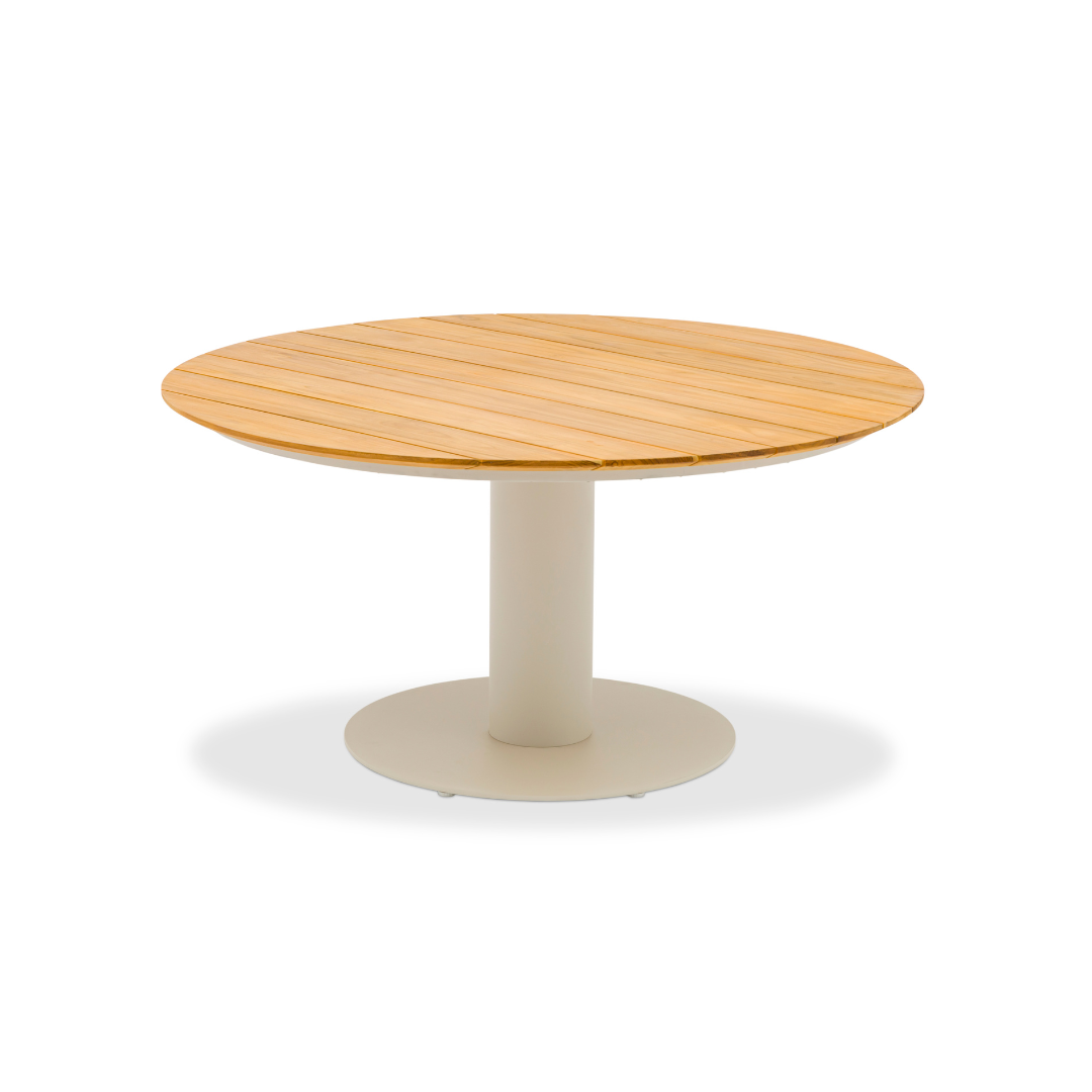 Granby Teak Chat Table - Beige