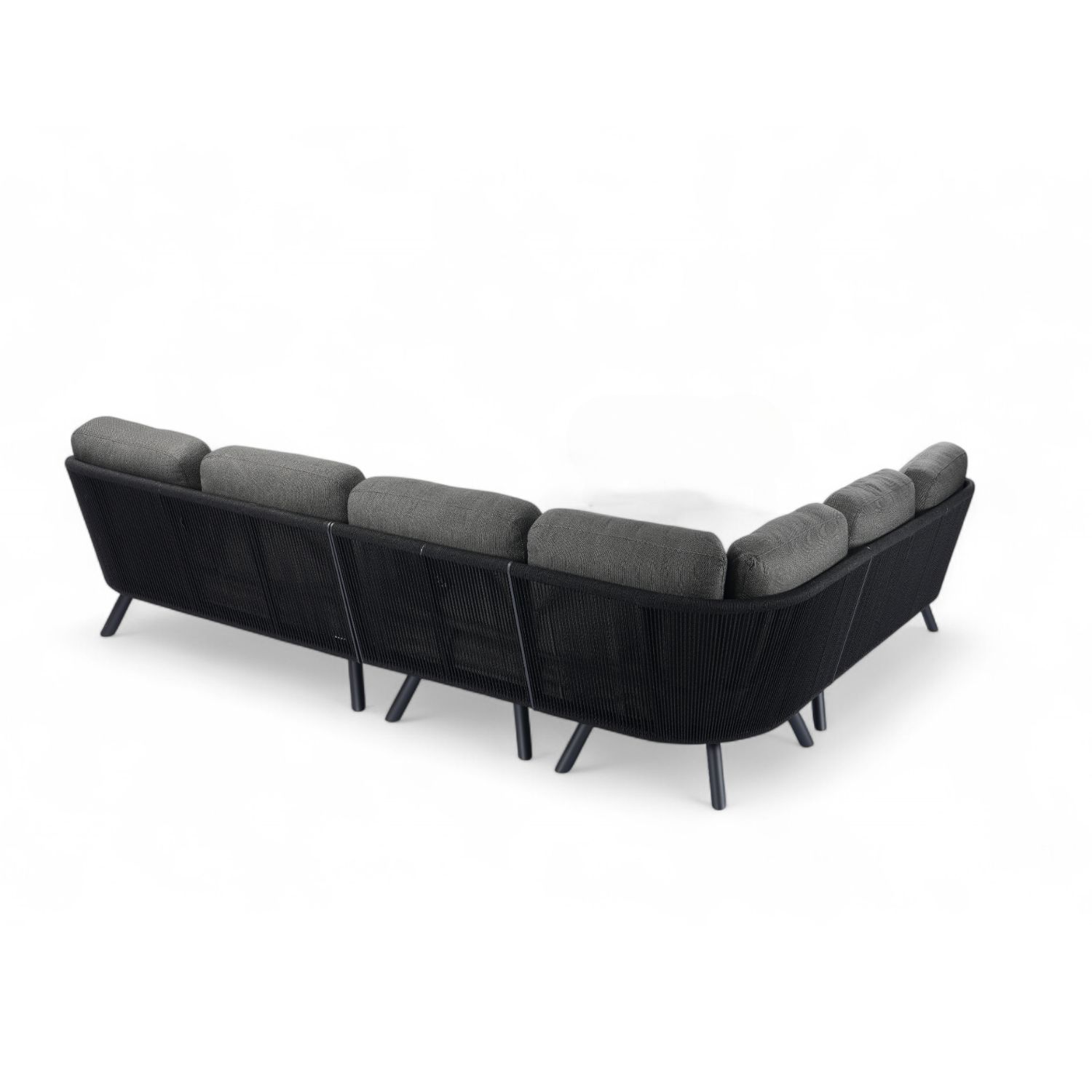 Alta II Outdoor L-Shape Sectional - Charcoal