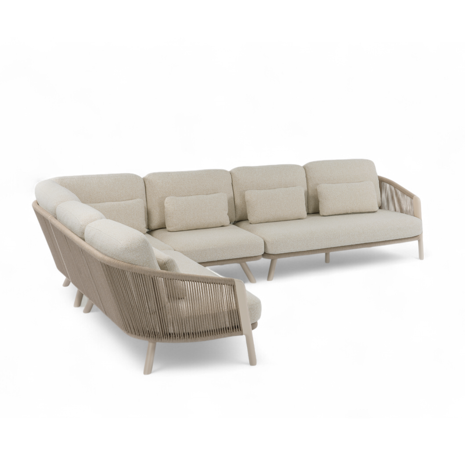 Alta II Outdoor L-Shape Sectional - Beige