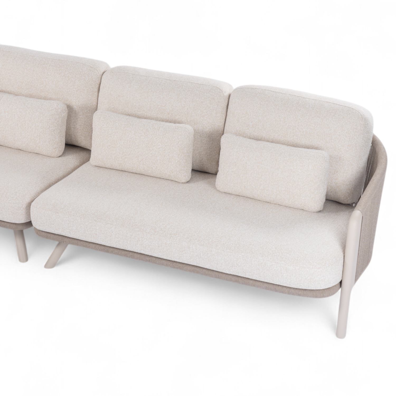 Alta II Outdoor L-Shape Sectional - Beige