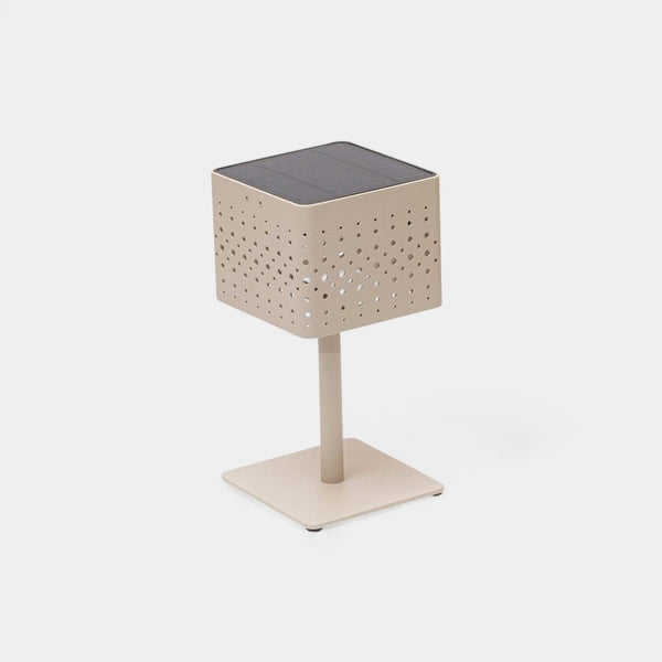 Beams Beige Solar Outdoor Table Lamp