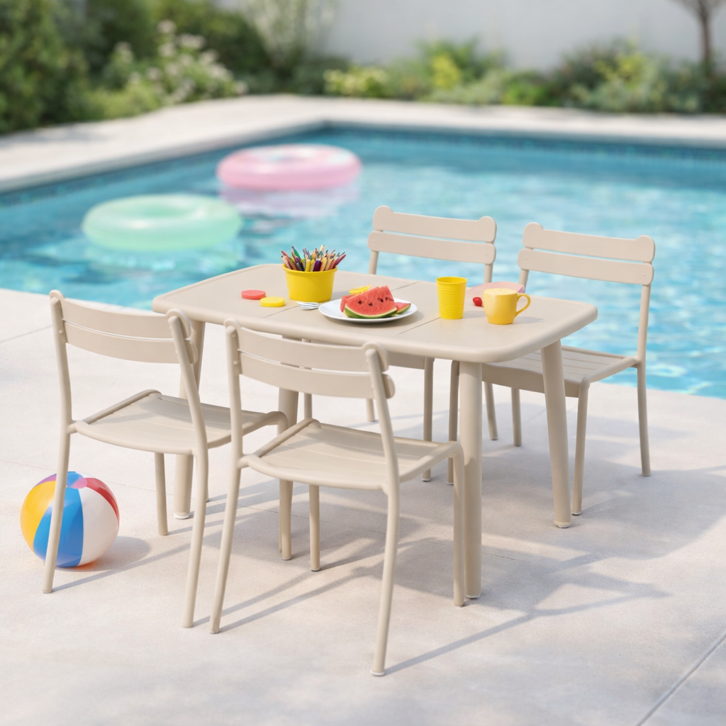 Davenport Kids Dining Table - Beige