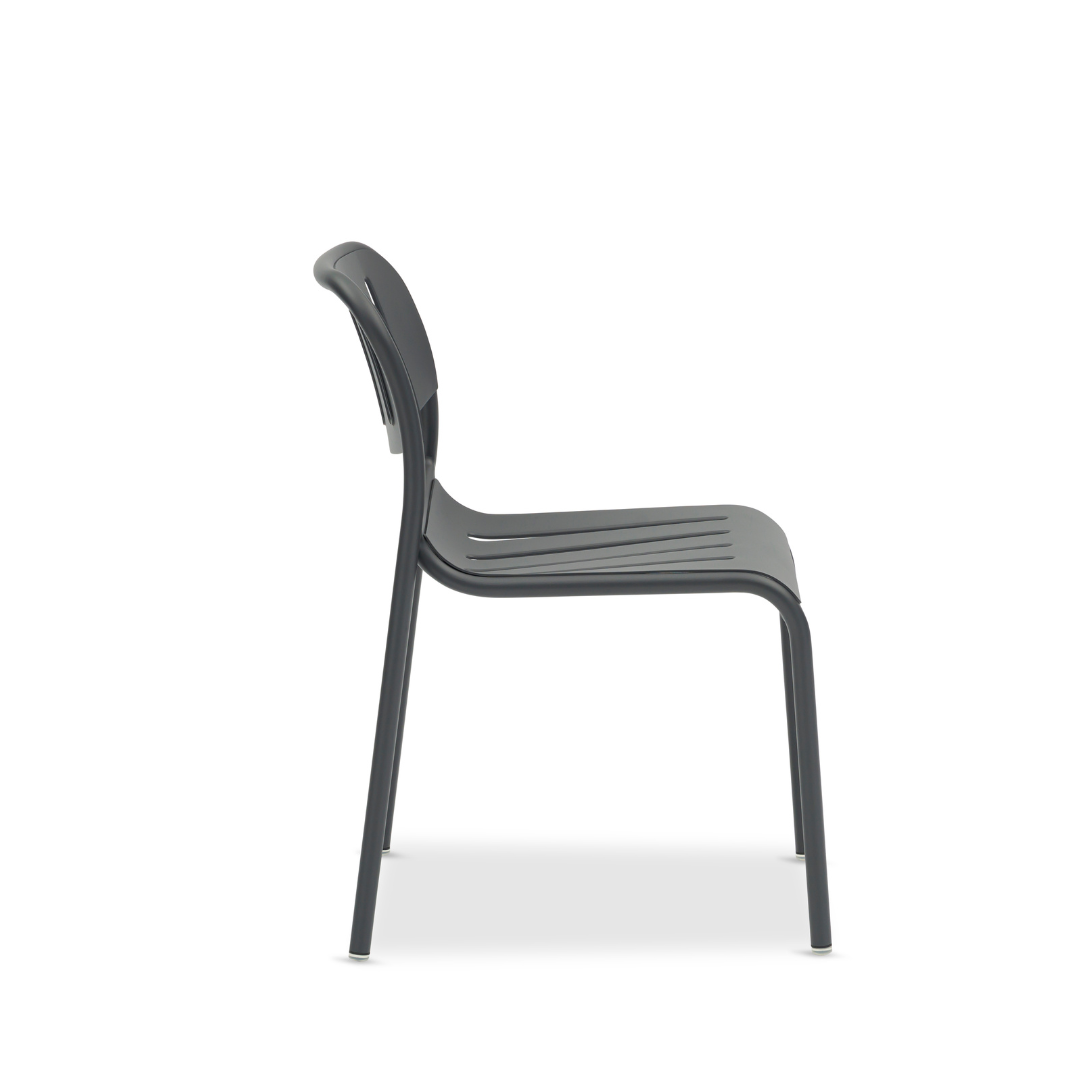 Davenport Dining Side Chair - Charcoal