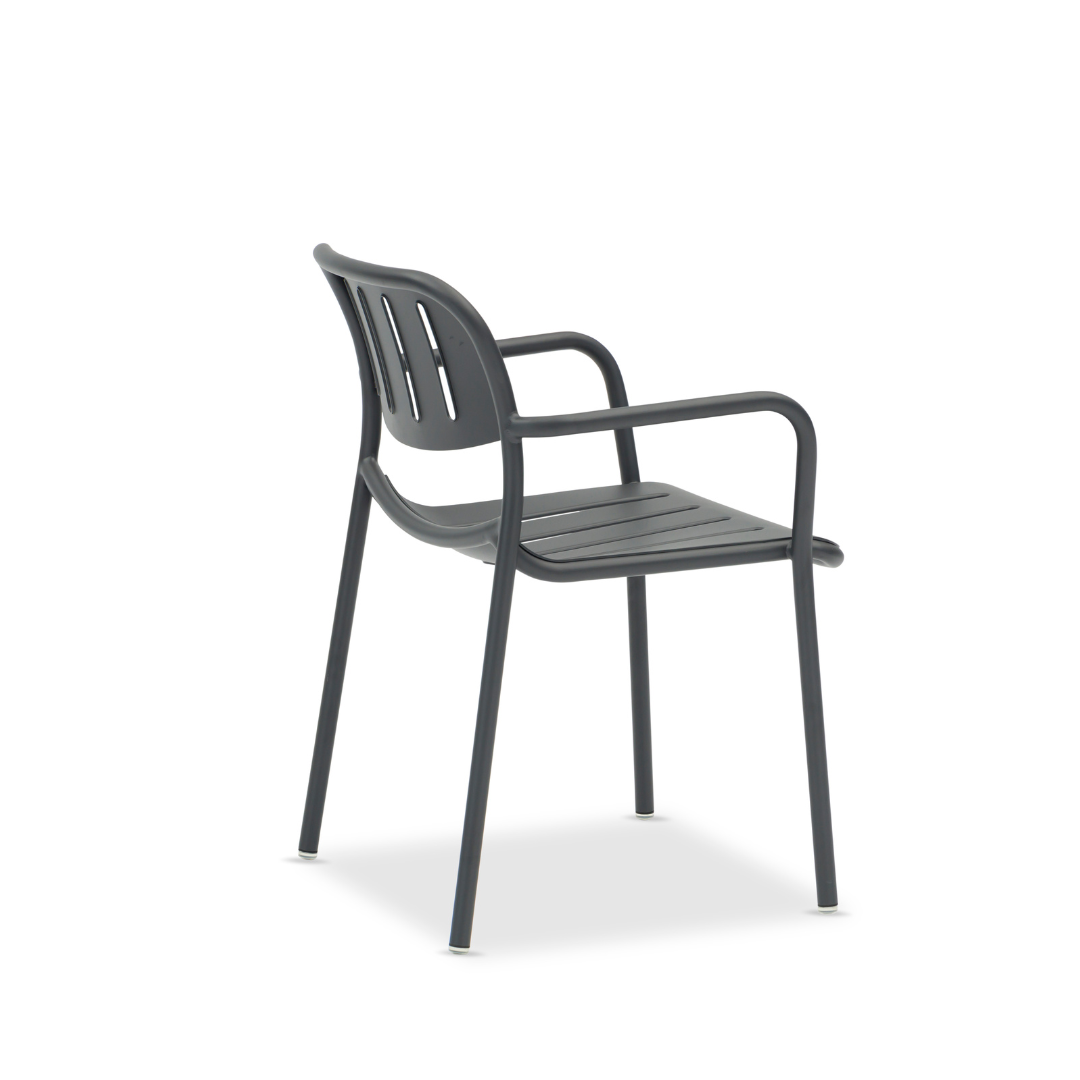 Davenport Dining Side Chair - Charcoal
