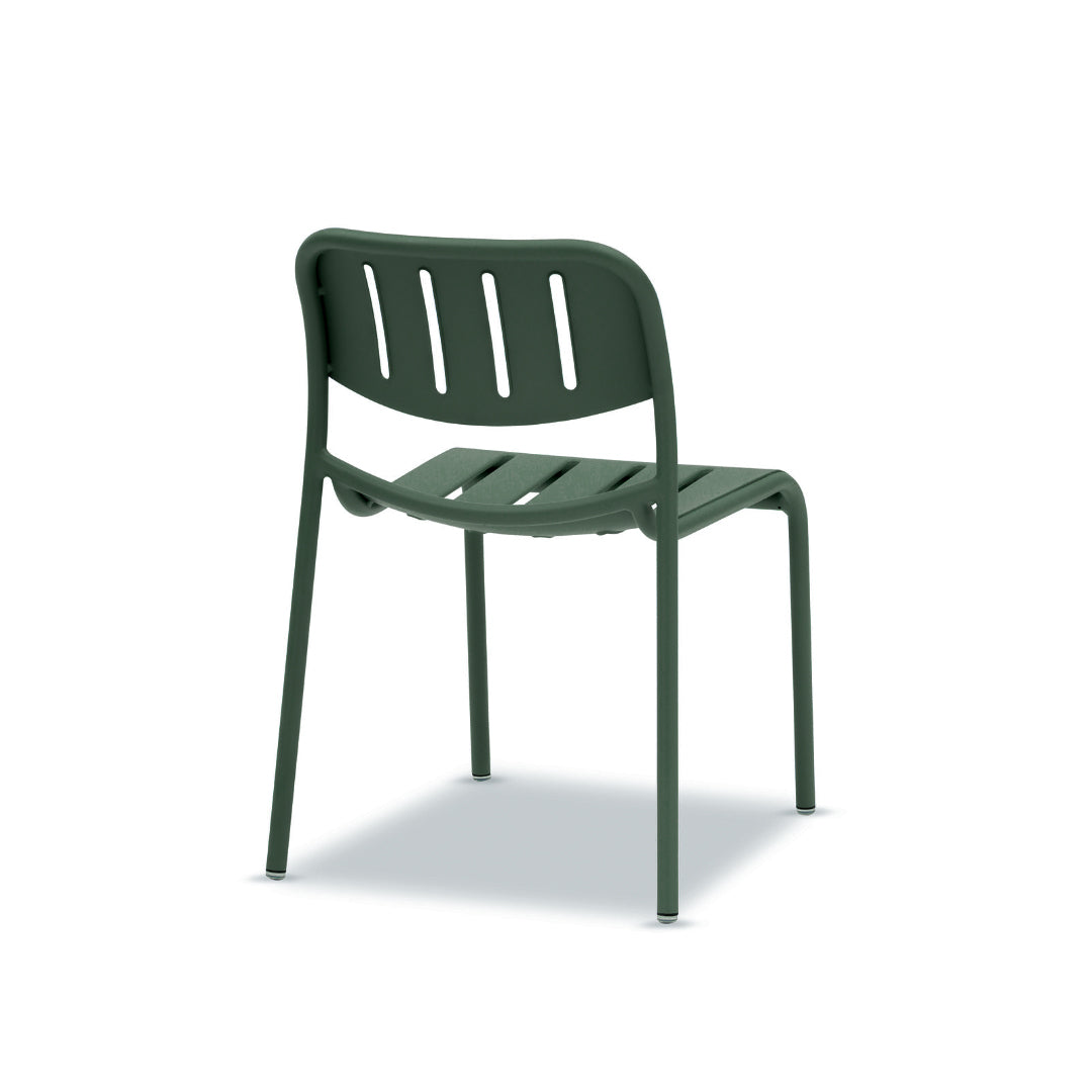 Davenport Dining Side Chair - Dark Green