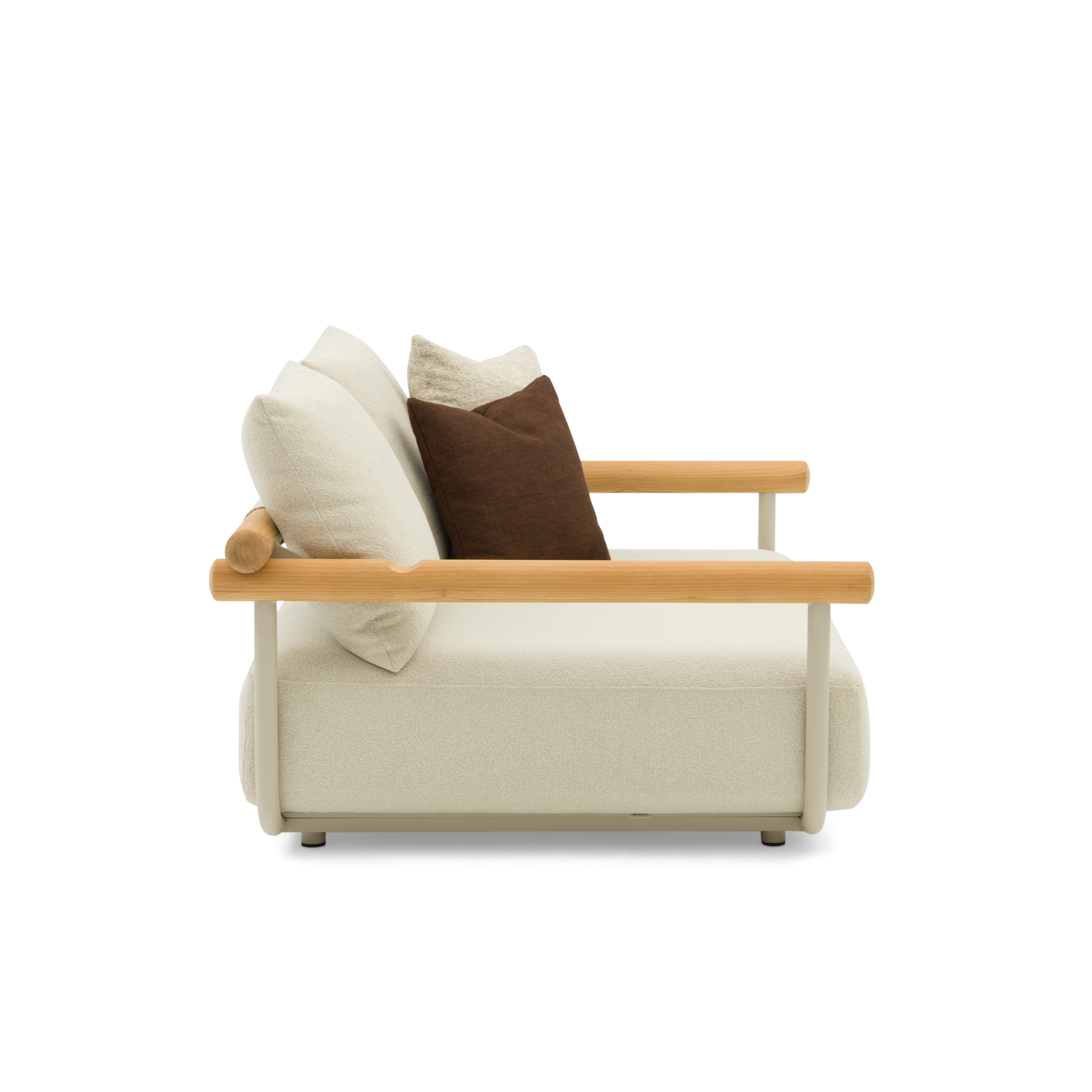 Plume Convertible Sofa - Beige