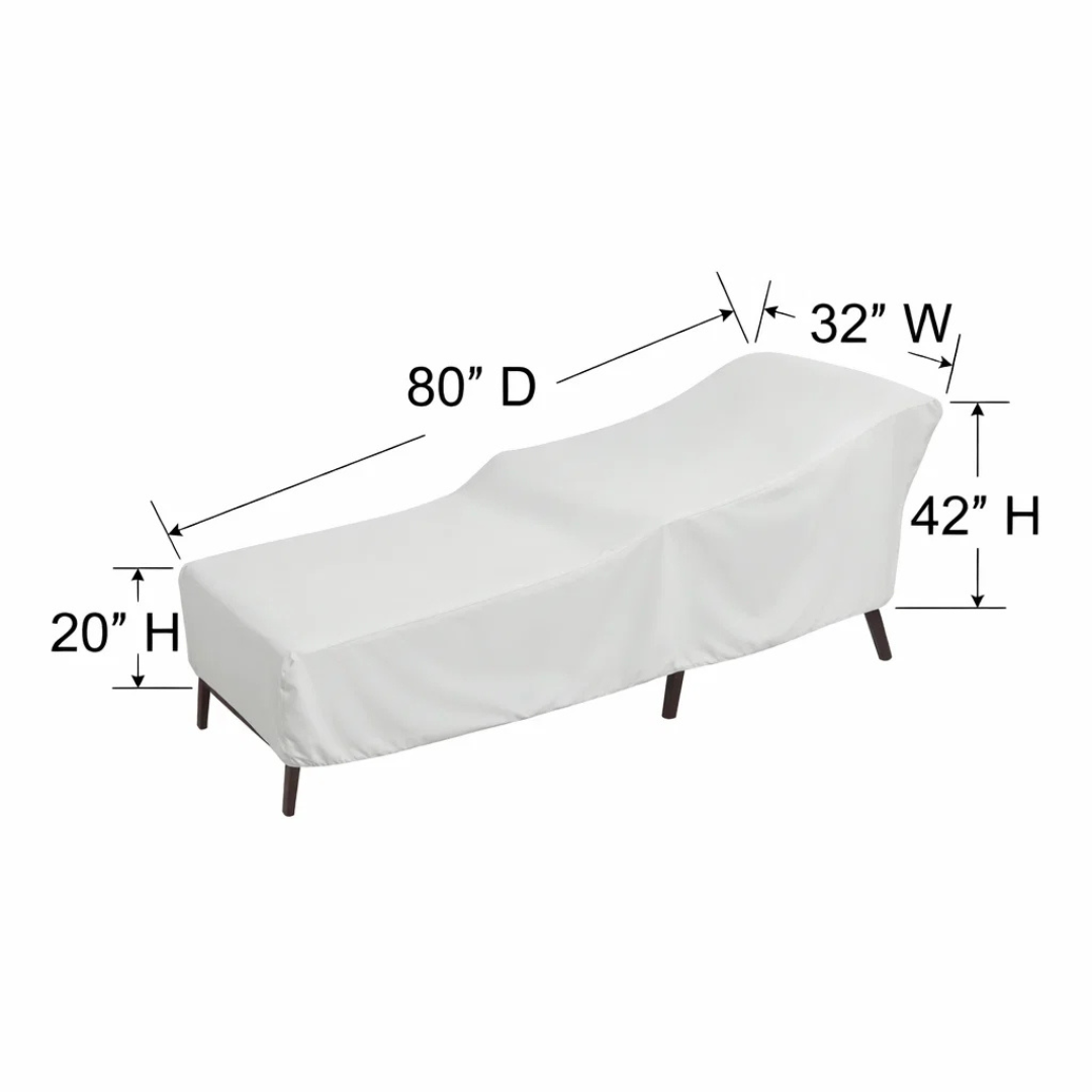 Outdoor Chaise Lounge Cover