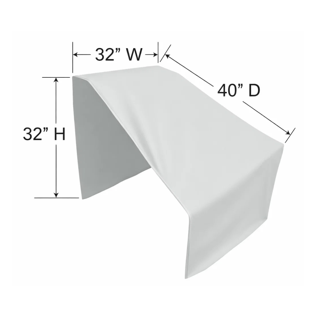 Outdoor Modular Right End Cover (Left Facing)