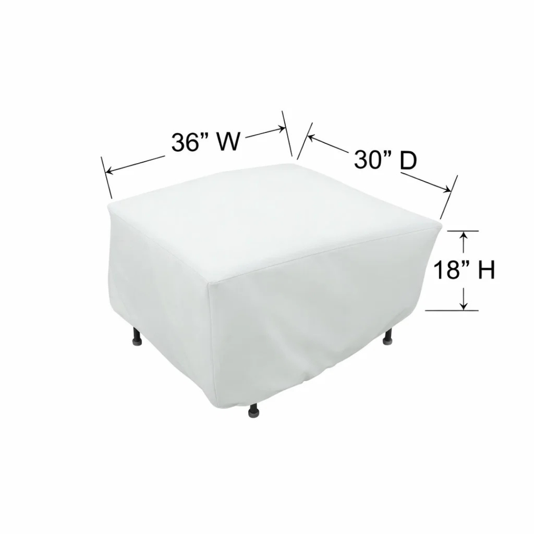 Rectangular Firepit/Table/Ottoman Cover