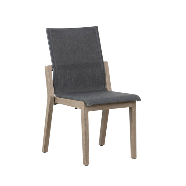 Copenhague Side Chair - Slate Grey