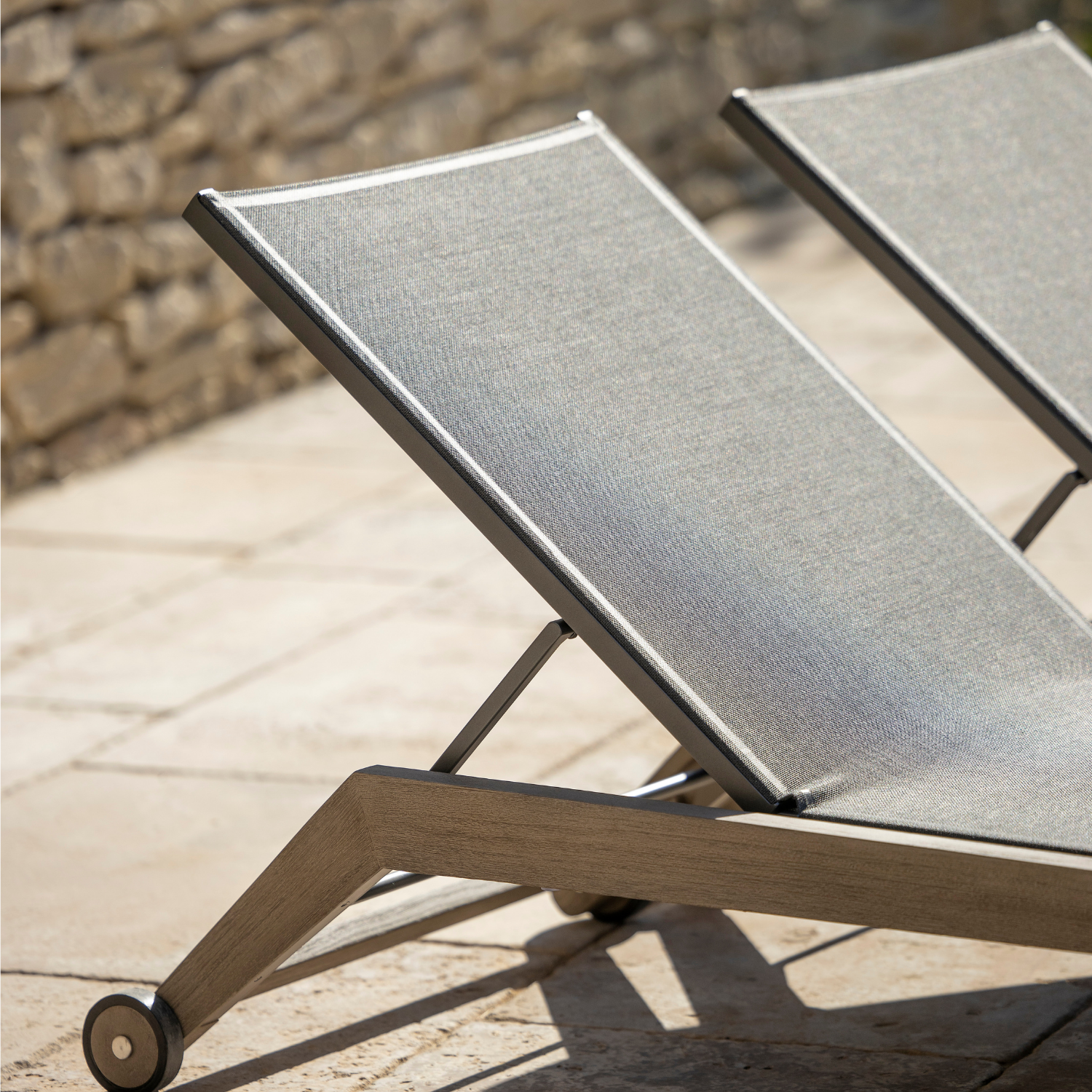 Copenhague Chaise Lounge - Slate