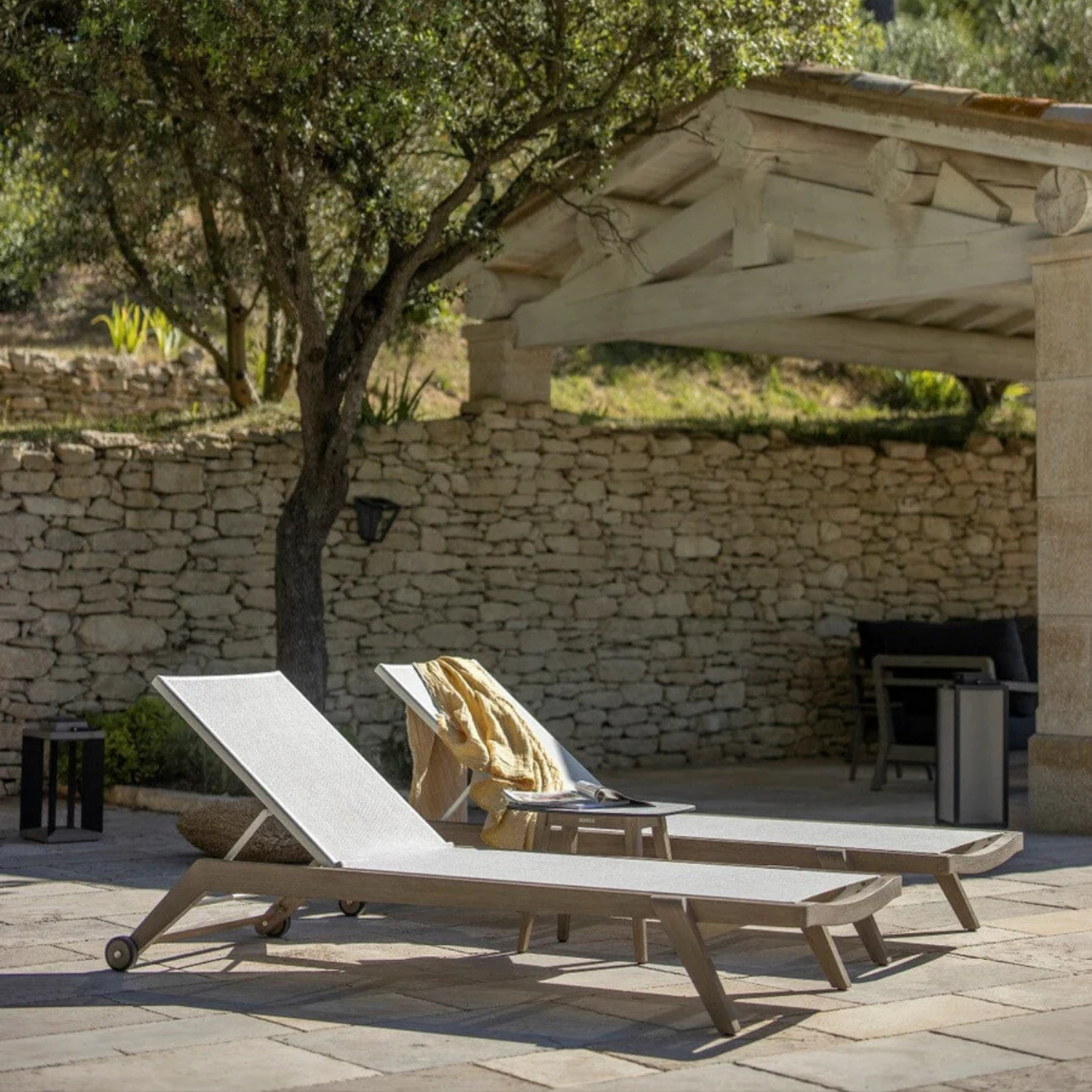 Copenhague Chaise Lounge - Slate