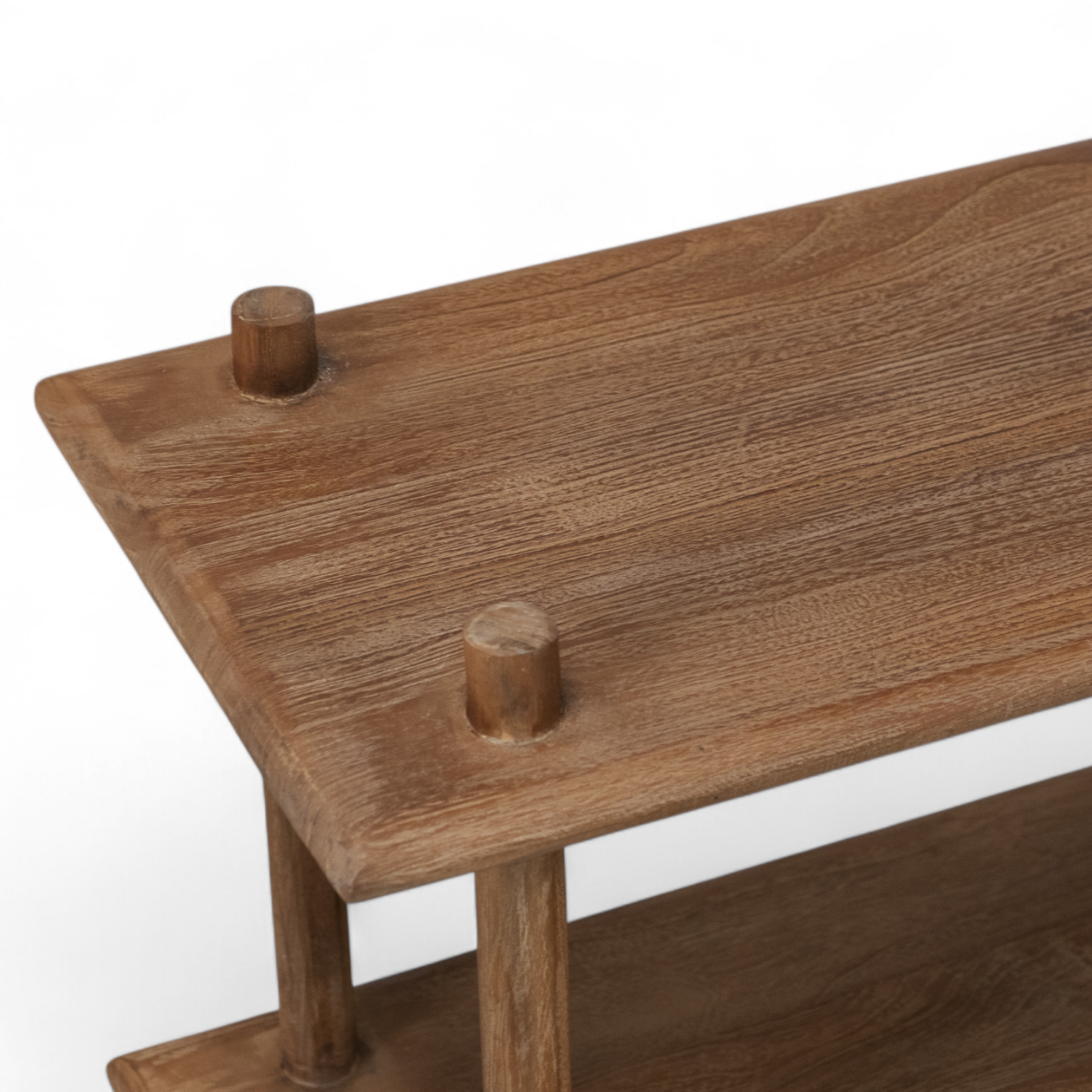 Labelle Teak Floor Shelf/Bookcase