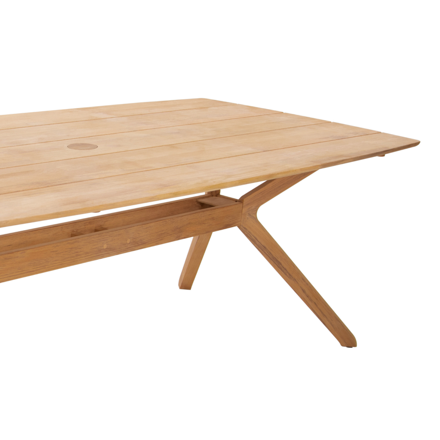 Caledon Teak 86" Rectangle Dining Table