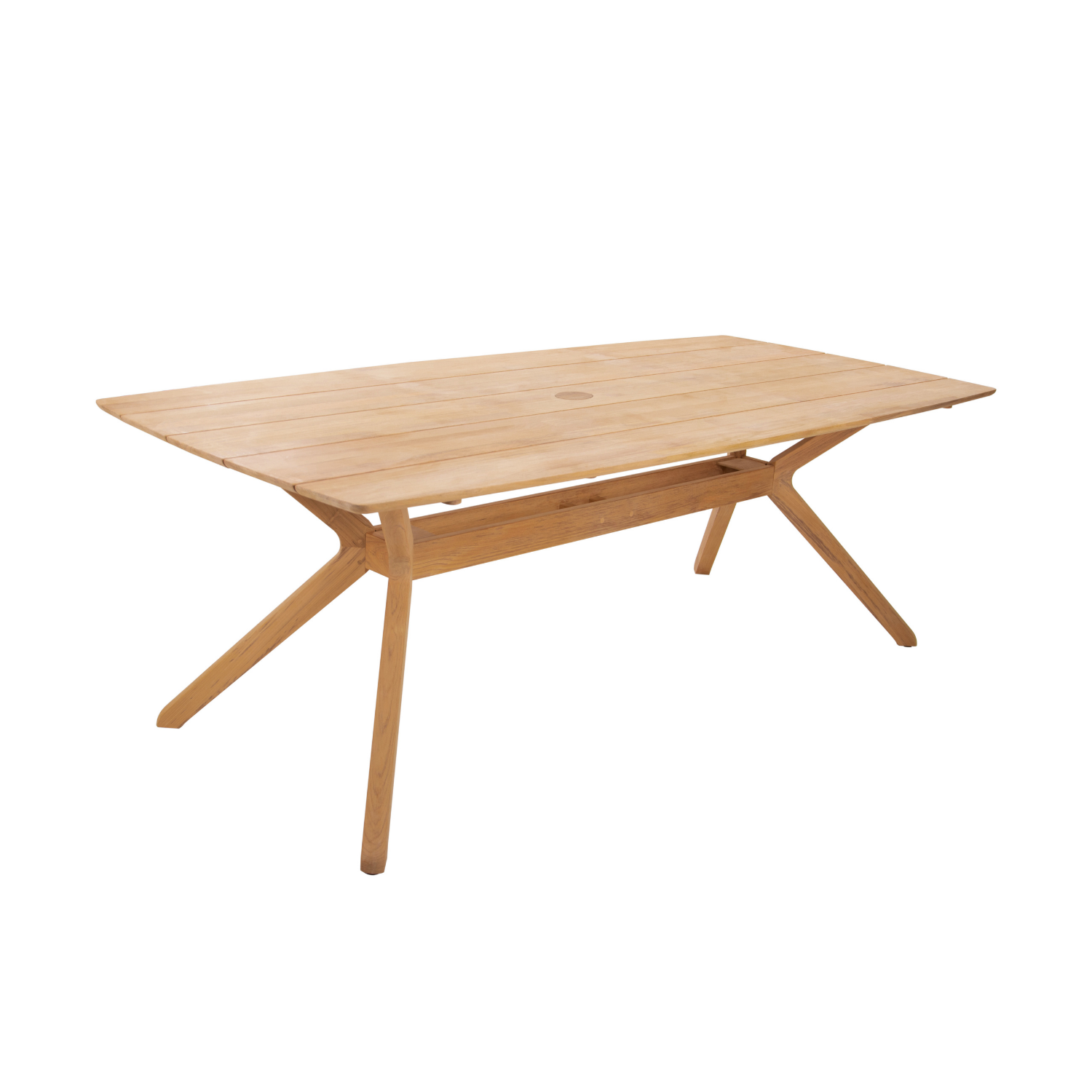 Caledon Teak 86" Rectangle Dining Table