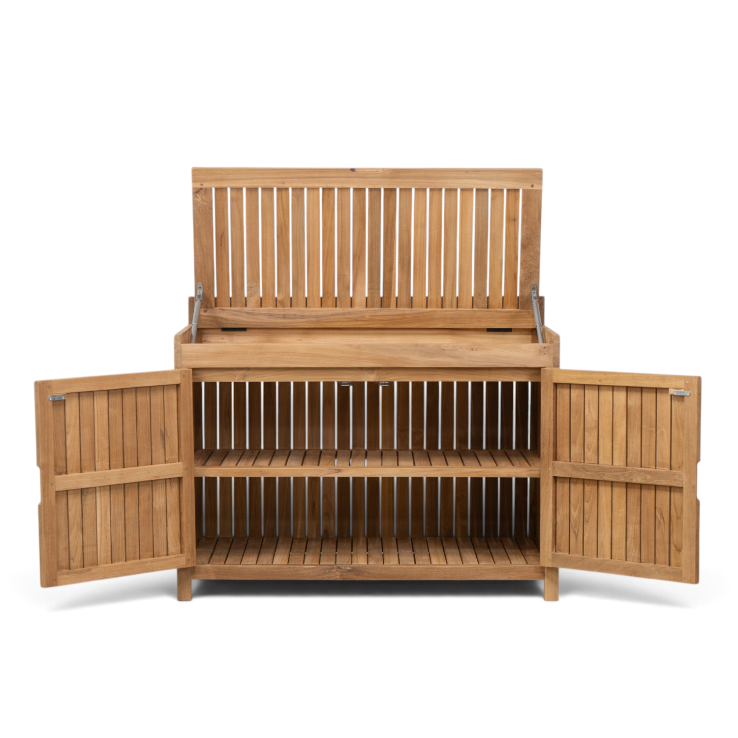 Comeau Outdoor Teak Storage Unit